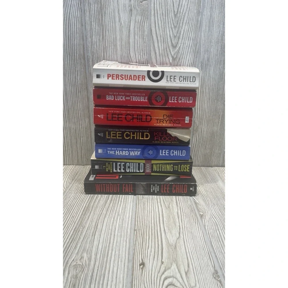 JACK REACHER Series LEE CHILD Paperback Lot of 7 Killing Floor Die Trying
